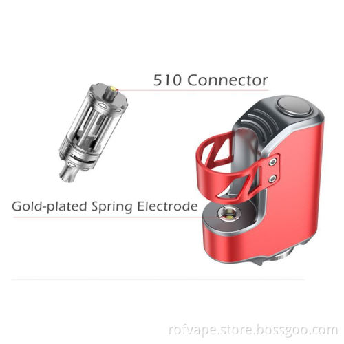 Follow EU TPD Ecig All-in-One Box Mod Kit 75W Witcher Bottom Button Vaporizer 18650 Rechargeable Battery Vape Mod Pen
